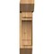 Ekena Millwork Merced Slat Rough Sawn Bracket w/ Offset Brace, Western Red Cedar, 8"W x 24"D x 32"H BKT0806X24X32MRC06RWR - alternate 3